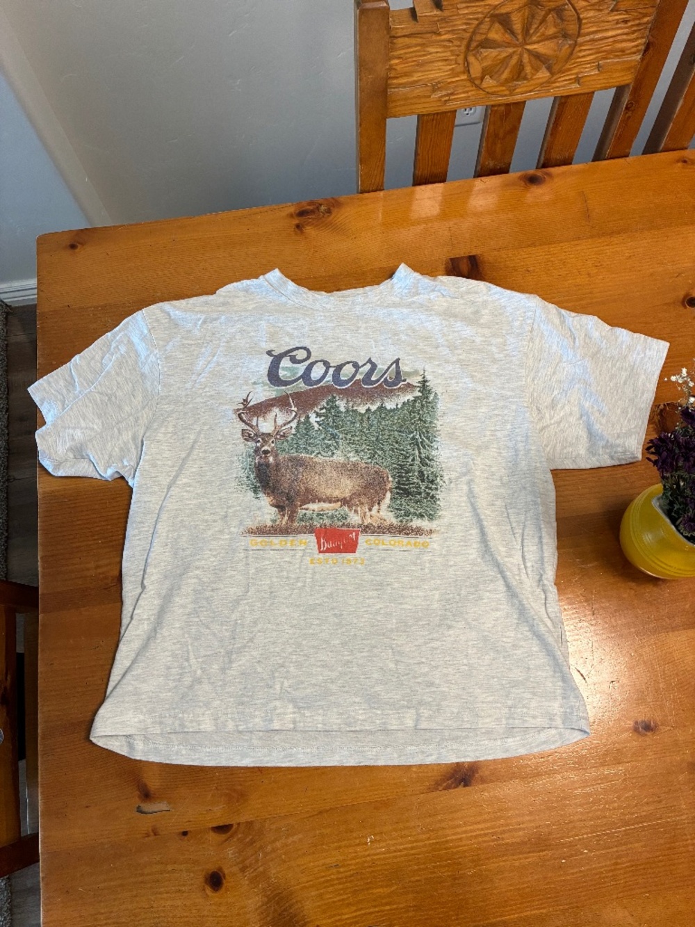 American Eagle Vintage Style Coors Banquet Shirt - Medium